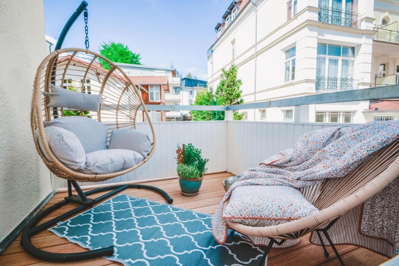 Haus Mertin Whg 1 Seestern Ostseebad Heringsdorf Exterior foto